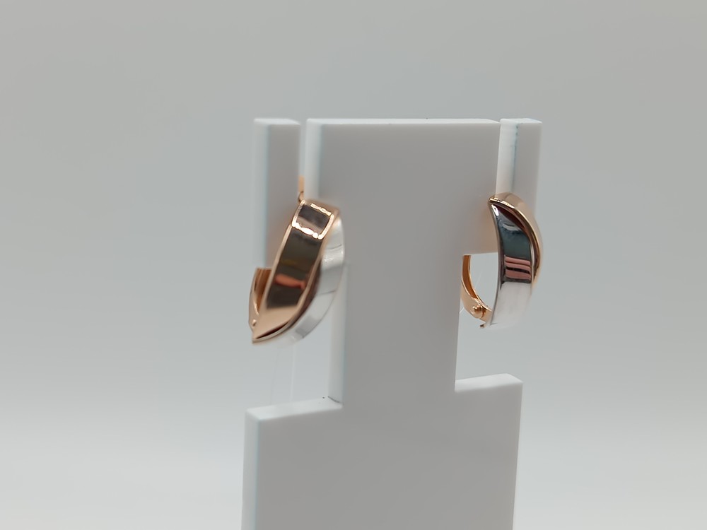 СЕРЬГИ БЕЗ КАМНЯ (Au 585)