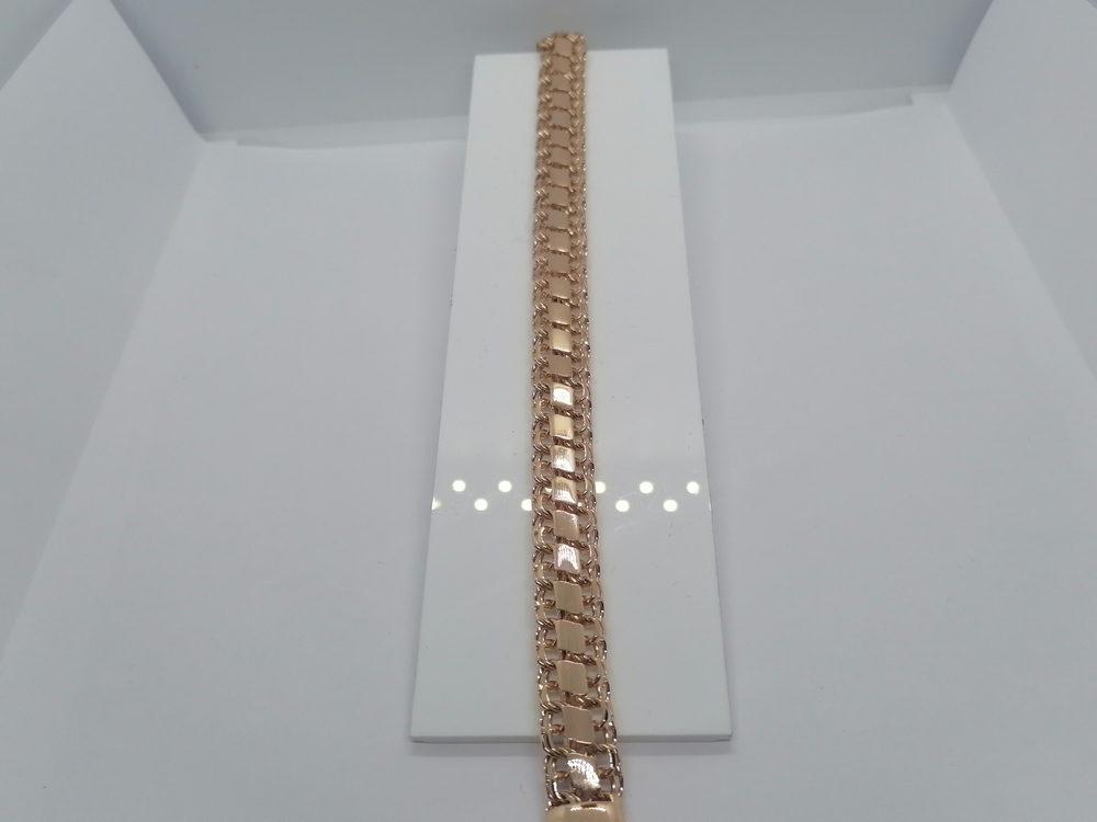 Б585 БРАСЛЕТ С КАМНЯМИ (Au 585)