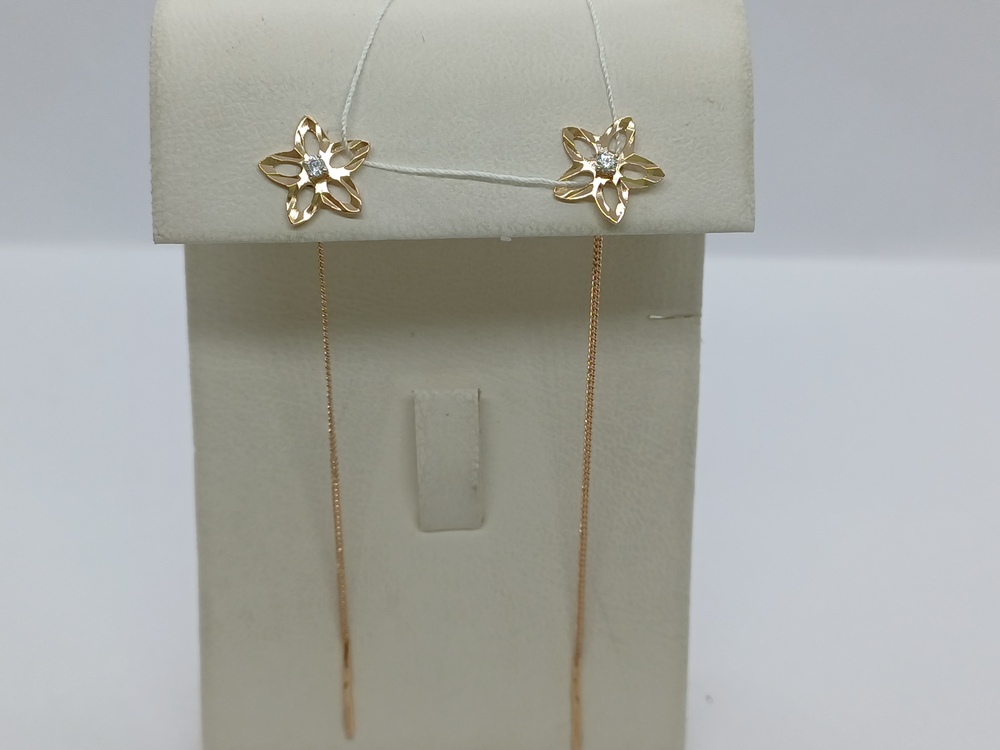 СЕРЬГИ ПРОДЕВКИ (Au 585)