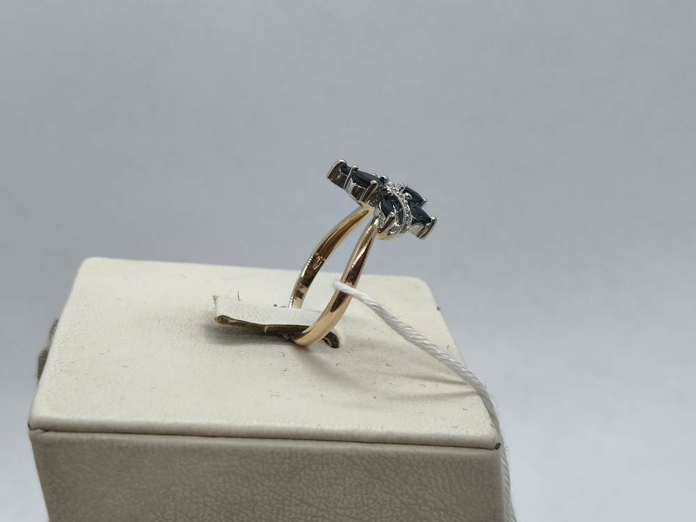 КОЛЬЦО БРИЛЛИАНТ Au 585