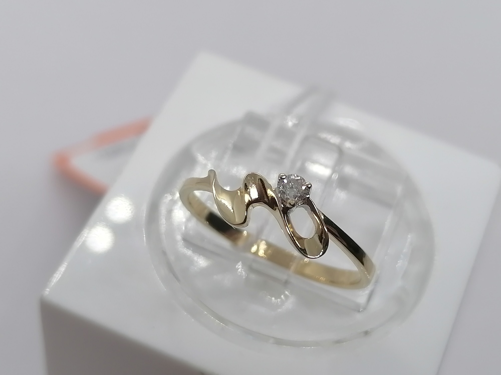 КОЛЬЦО БРИЛЛИАНТ Au 585