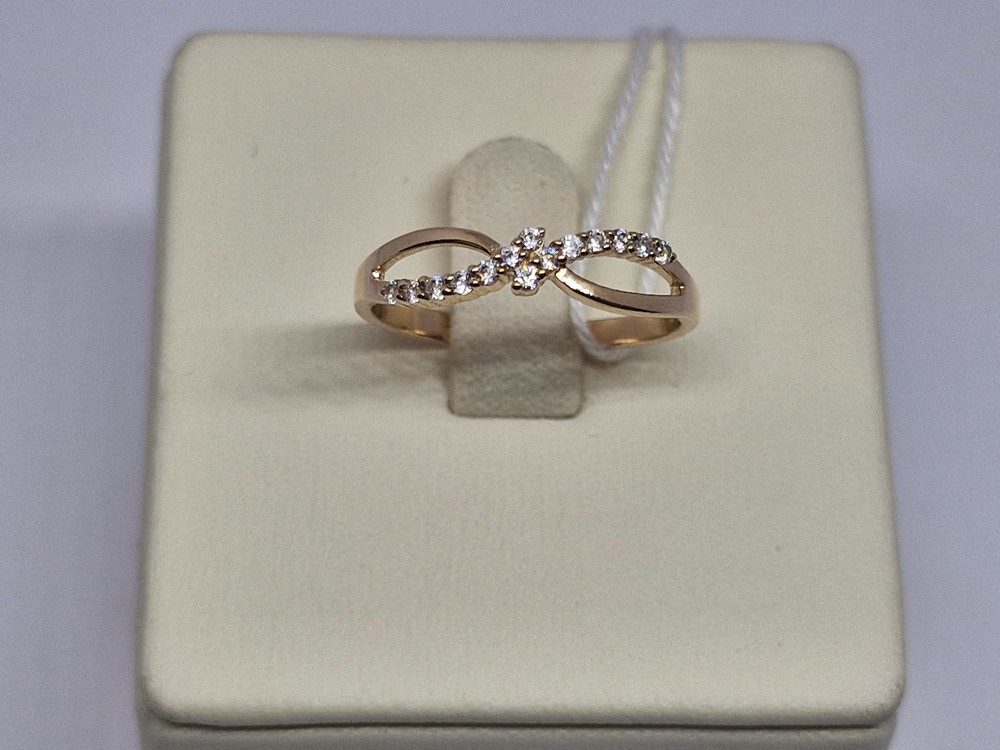 КОЛКМИ585 КОЛЬЦО С КАМНЯМИ (Au 585)