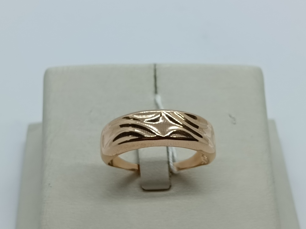 КОЛБКМ585 КОЛЬЦО БЕЗ КАМНЯ (Au 585)