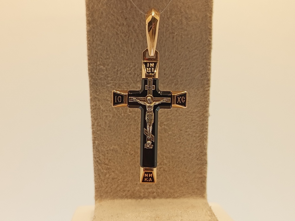 ПОДВЕСКА КРЕСТ (Au 585)