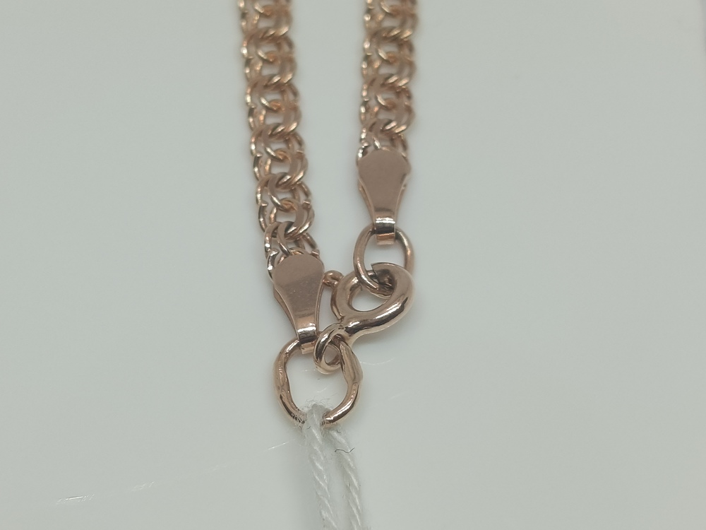 ЦЛР2585 ЦЕПЬ ПОЛНОВЕСНАЯ Ромб двойной (Au 585)