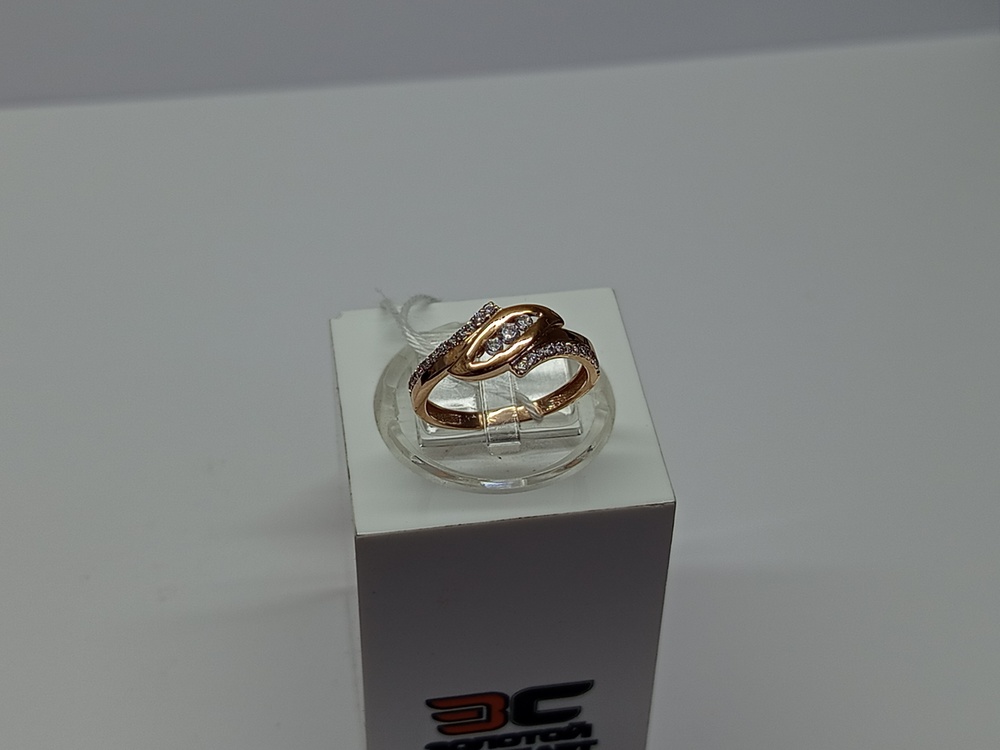 КОЛКМИ585 КОЛЬЦО С КАМНЯМИ (Au 585)