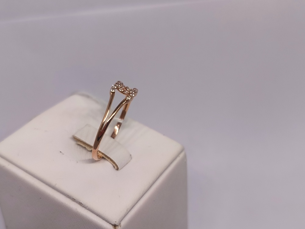 КОЛКМИ585 КОЛЬЦО С КАМНЯМИ (Au 585)