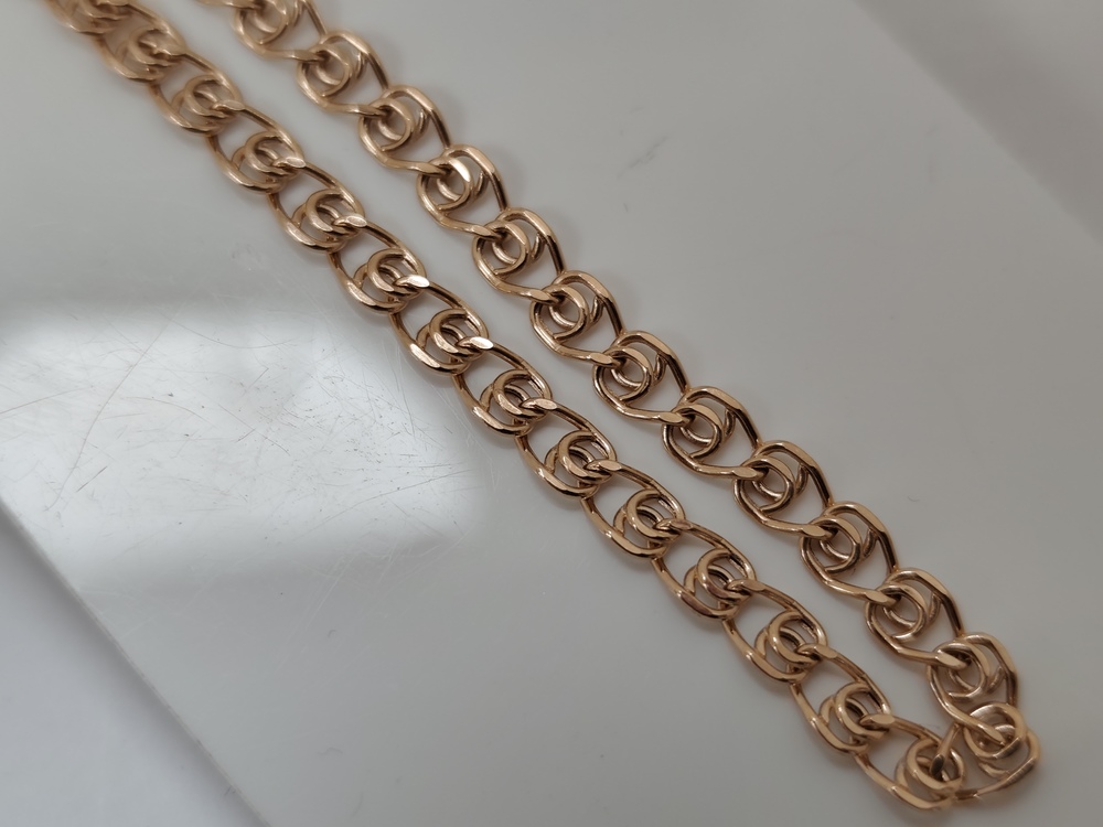 БРАСЛЕТ ПУСТОТЕЛЫЙ Лав (Au 585)