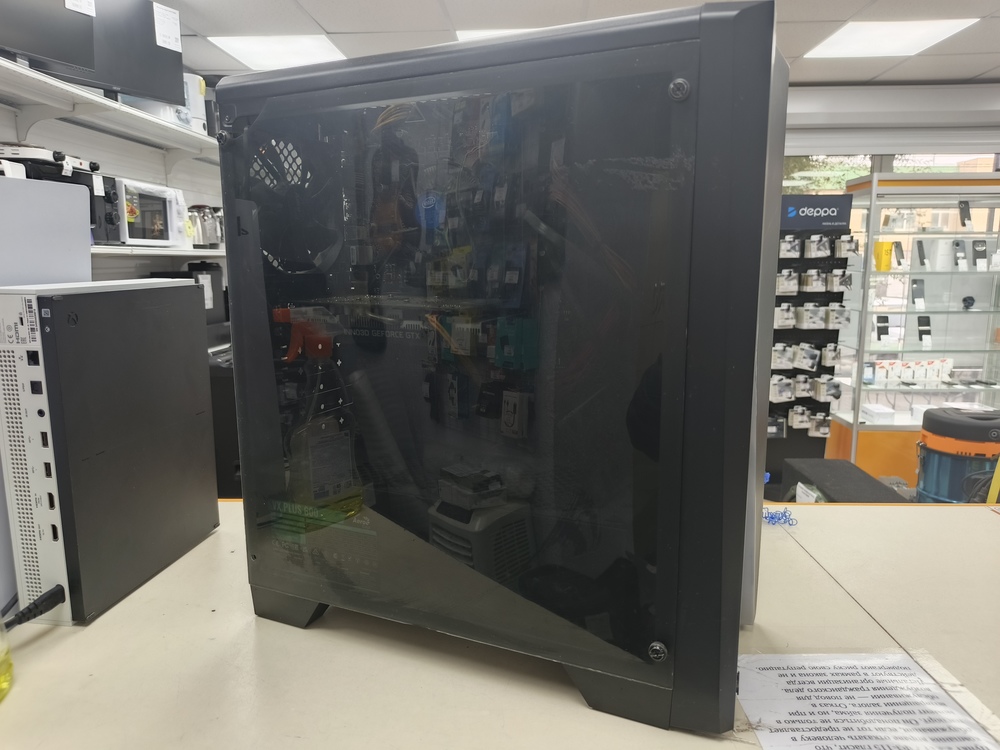 Системный блок Ginzzu; Core i3-10100F, GeForce GTX 1660 Super, 16 Гб, 320 Гб, 1 Tb