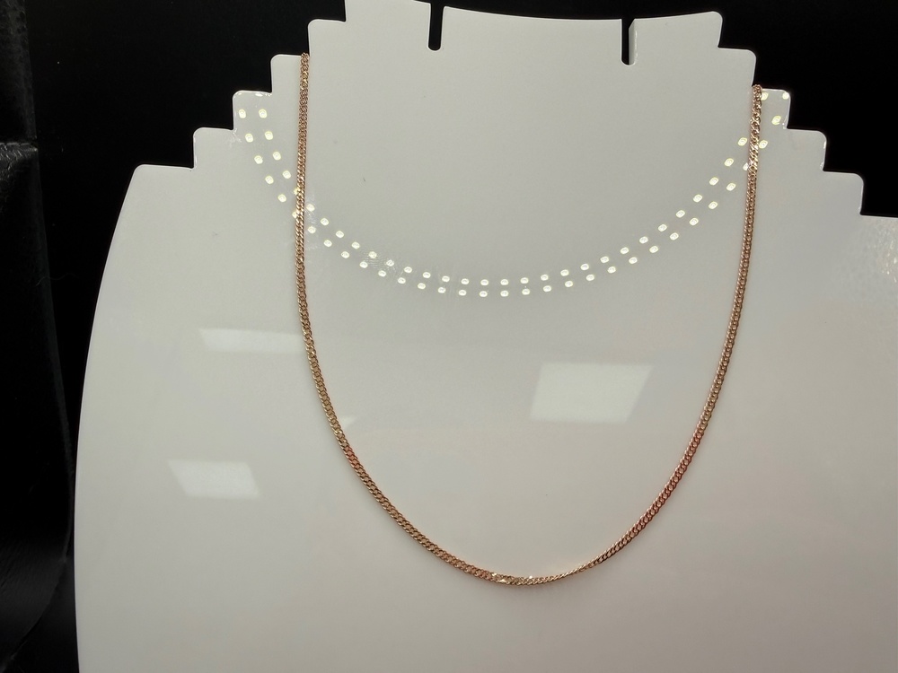 ЦЕПЬ ПОЛНОВЕСНАЯ Ромб двойной (Au 585)