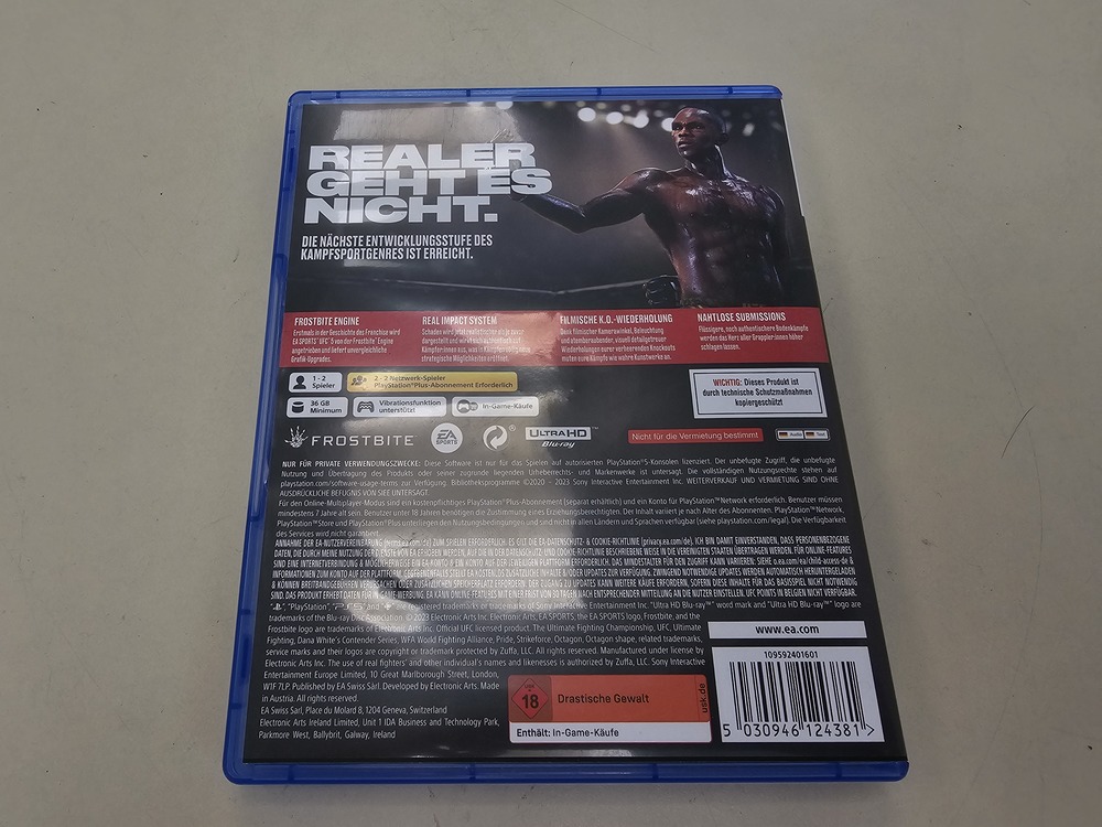 Игра Playstation 5 UFC5