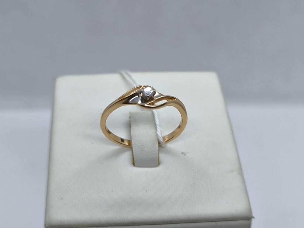 КОЛЬЦО С КАМНЕМ (Au 585)