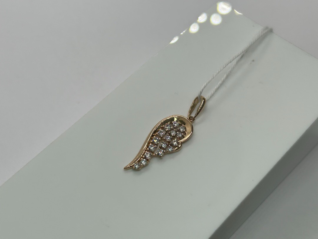 ПОДВЕСКА С КАМНЯМИ (Au 585)