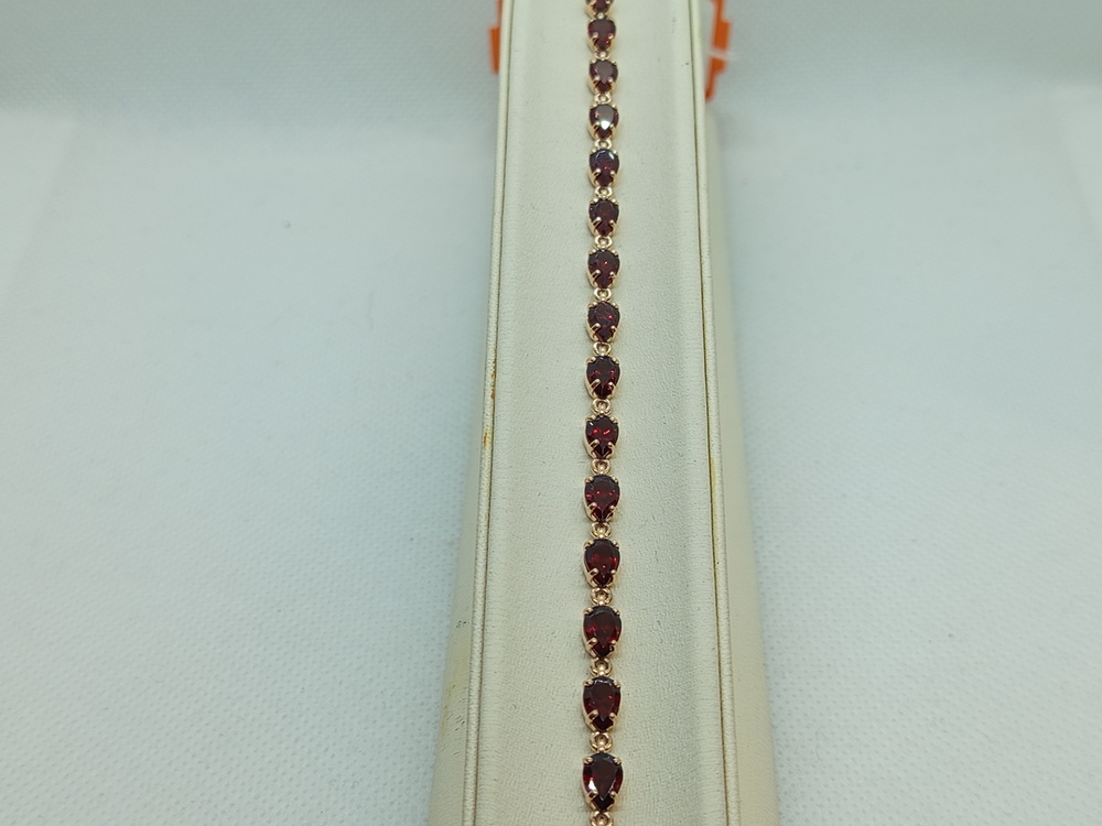 БРАСЛЕТ С КАМНЯМИ (Au 585)