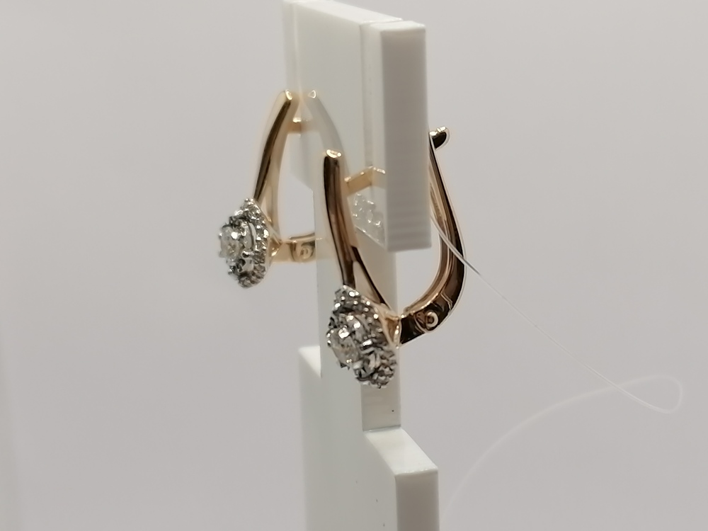 СЕРЬГИ БРИЛЛИАНТ (Au 585)