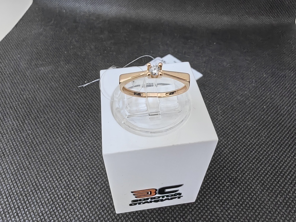 КОЛЬЦО С КАМНЕМ (Au 585) КОЛЬЦО С КАМНЕМ (Au 585)