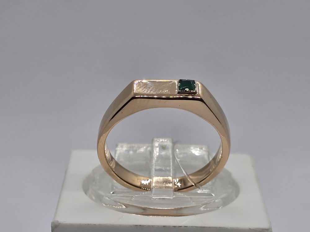 КОЛЬЦО ПЕЧАТКА с камнем (Au 585)