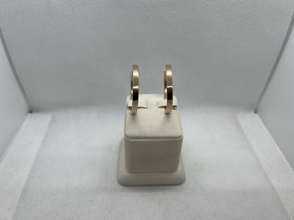 СЕРЬГИ КОНГО без камня (Au 585)