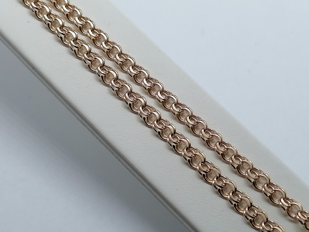 ЦЕПЬ ПОЛНОВЕСНАЯ Бисмарк (Au 585)