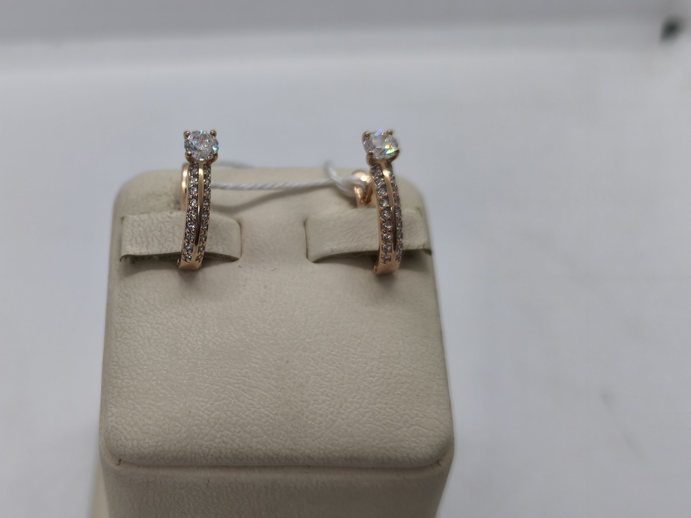 СЕРЬГИ С КАМНЯМИ (Au 585)