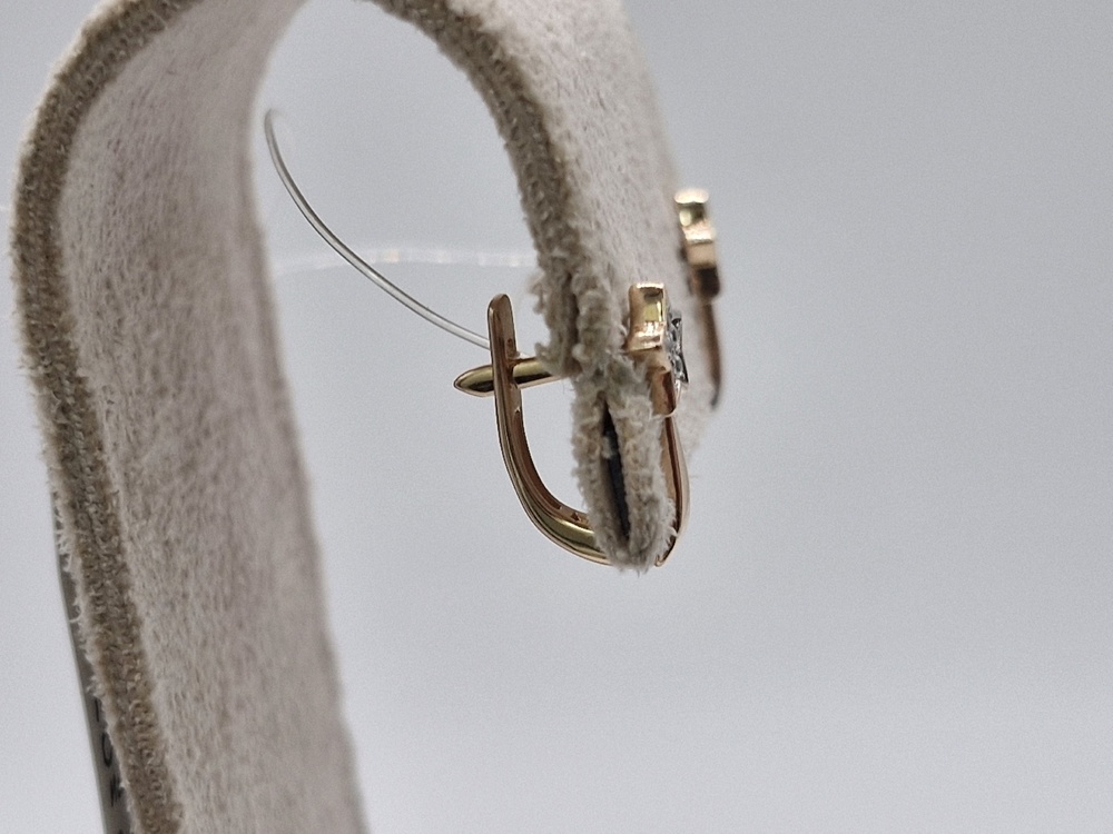 СЕРЬГИ С КАМНЯМИ (Au 585)