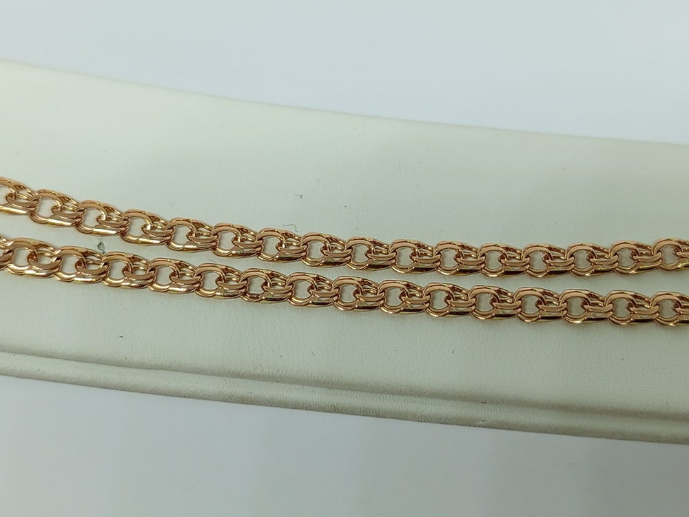 ЦЕПЬ ПОЛНОВЕСНАЯ Бисмарк (Au 585)