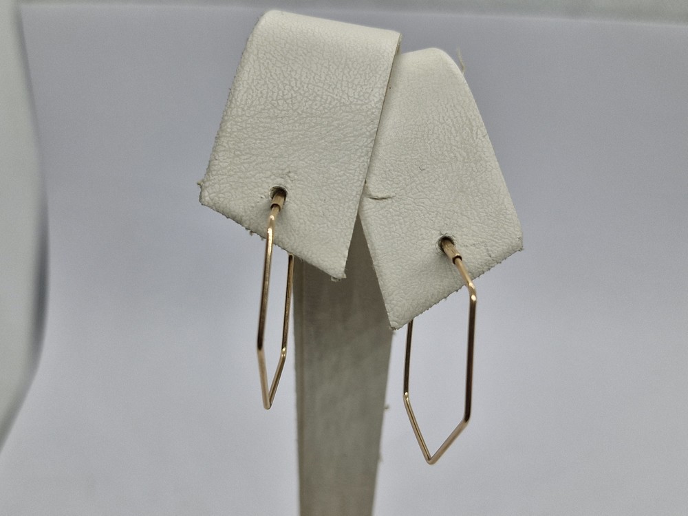 СЕРЬГИ КОНГО без камня (Au 585)