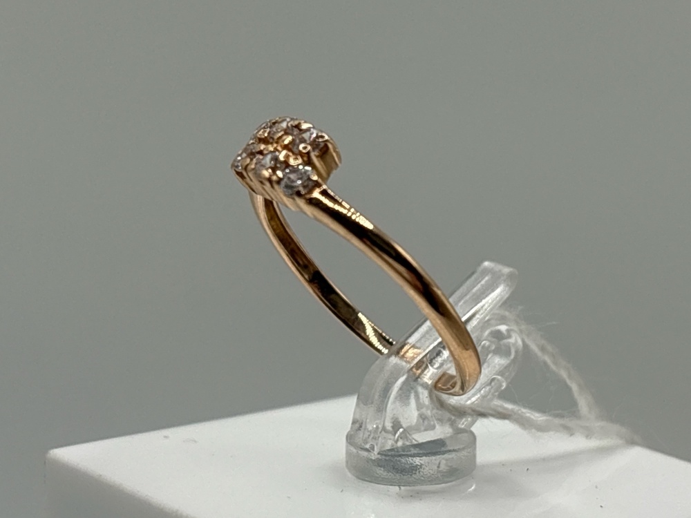 КОЛКМИ585 КОЛЬЦО С КАМНЯМИ (Au 585)