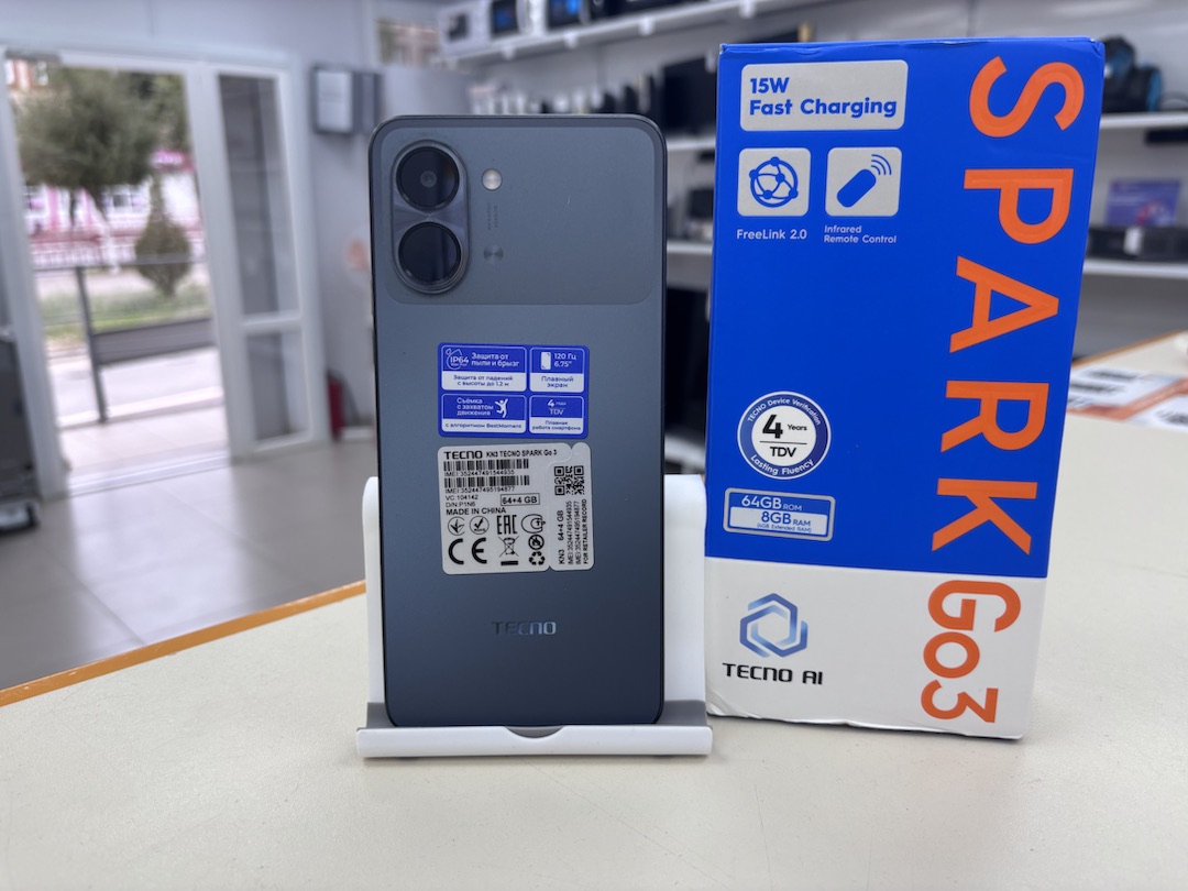 Смартфон Tecno Spark Go3 4/64