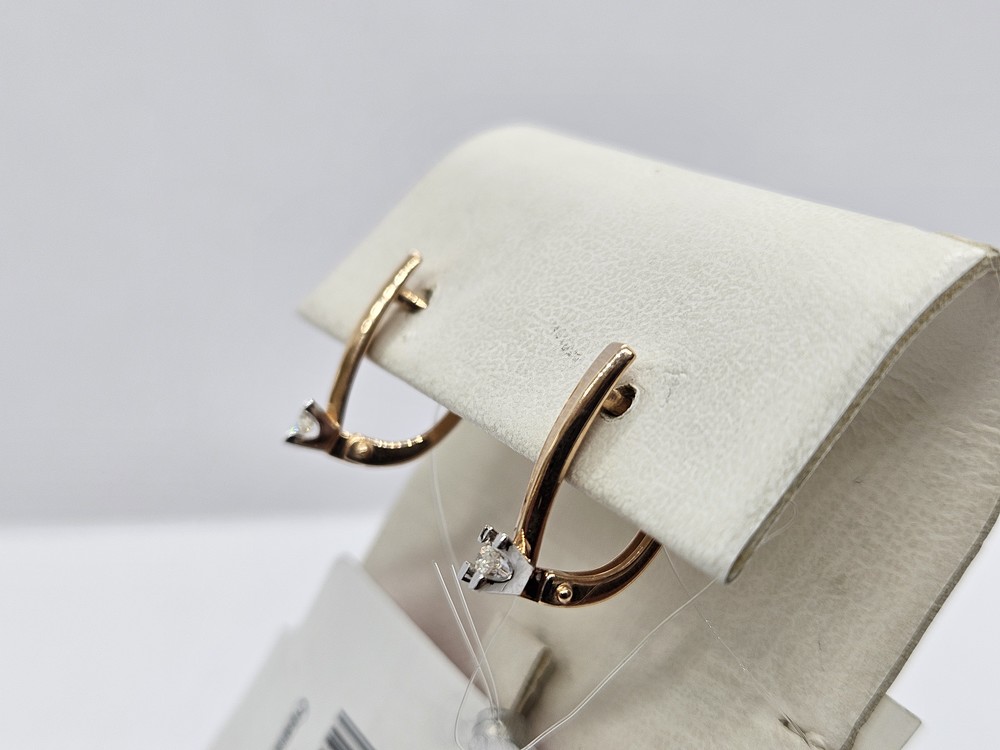 СЕРЬГИ БРИЛЛИАНТ (Au 585)