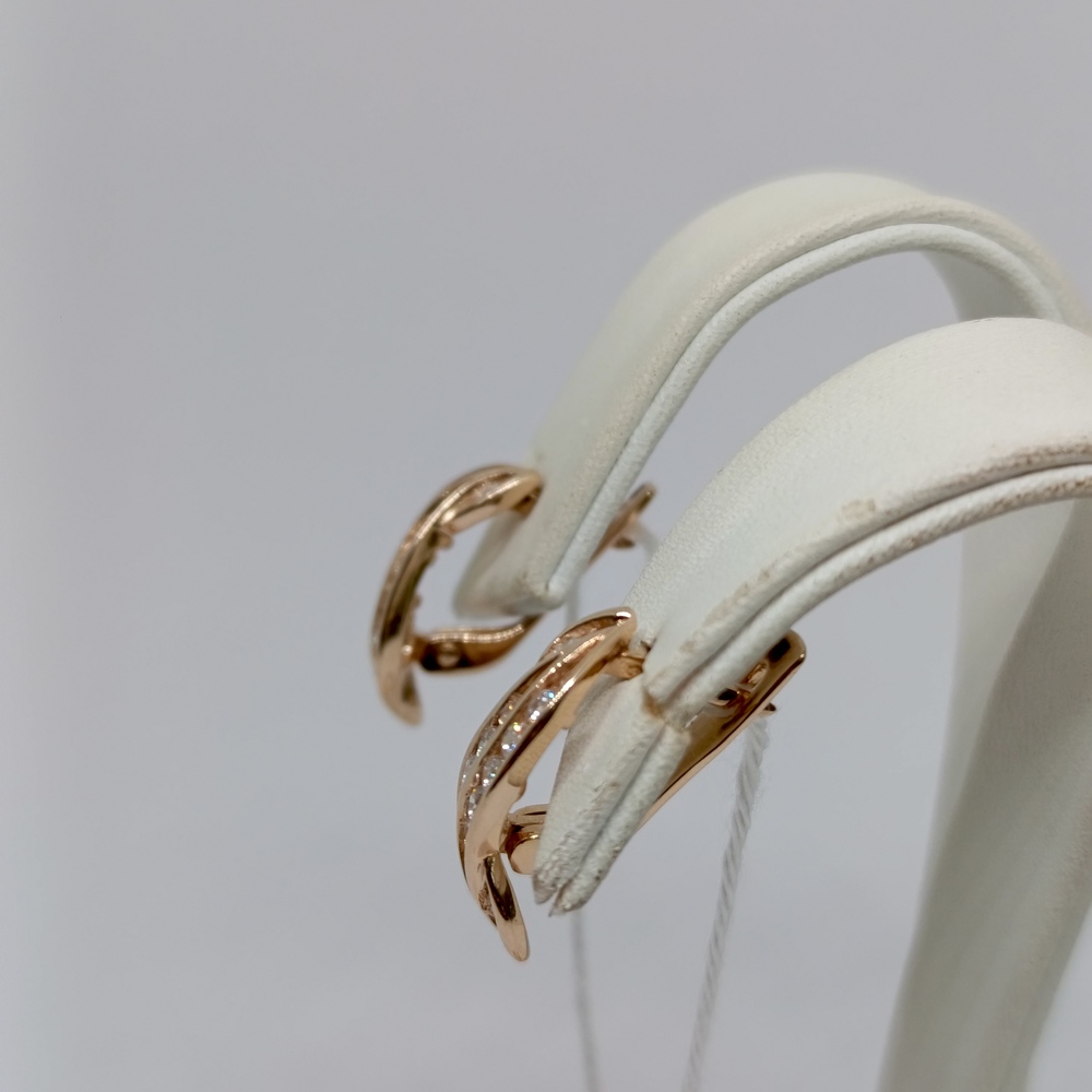 СЕРЬГИ С КАМНЯМИ (Au 585)