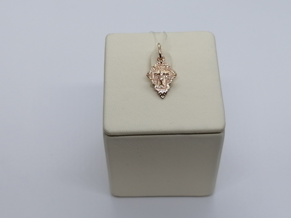 ПОДВЕСКА КРЕСТ без камня (Au 585)