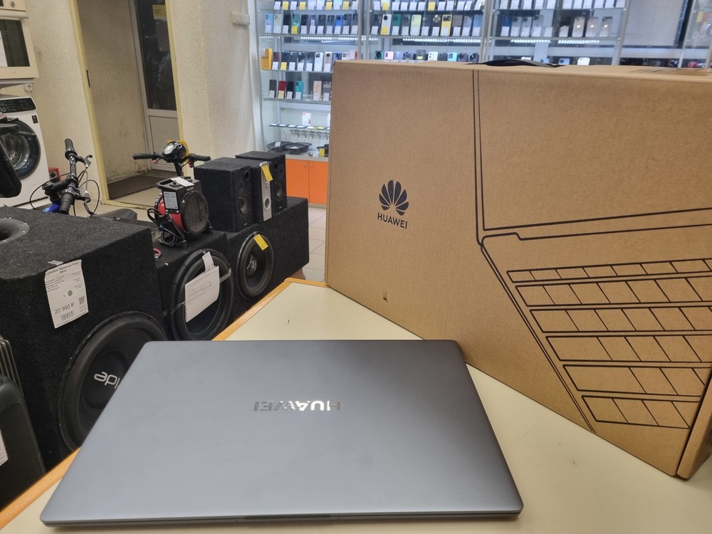 Ноутбук Huawei; Core I5-12450H, HD Graphics, 16 Гб, 512 GB, Нет