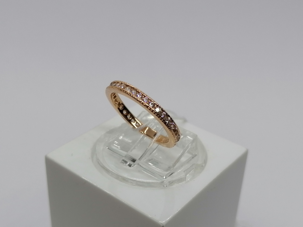 КОЛКМИ585 КОЛЬЦО С КАМНЯМИ (Au 585)