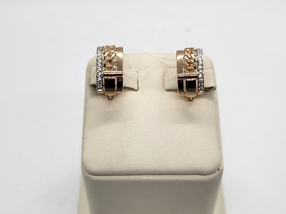 СЕРЬГИ С КАМНЯМИ (Au 585)