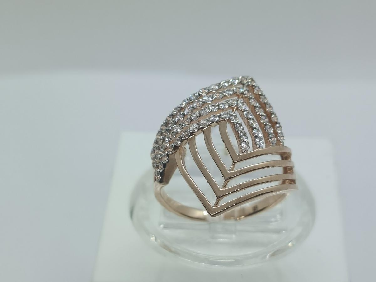 КОЛКМИ585 КОЛЬЦО С КАМНЯМИ (Au 585)