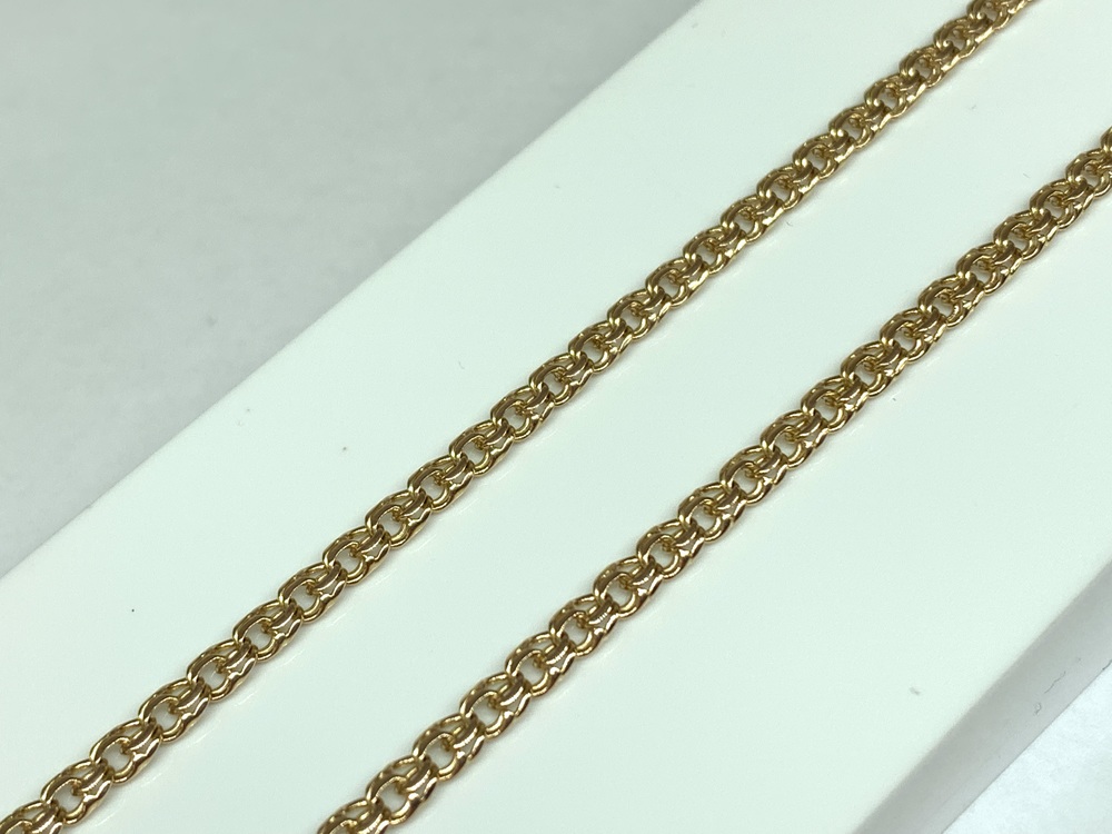 ЦЕПЬ ПОЛНОВЕСНАЯ Бисмарк (Au 585)