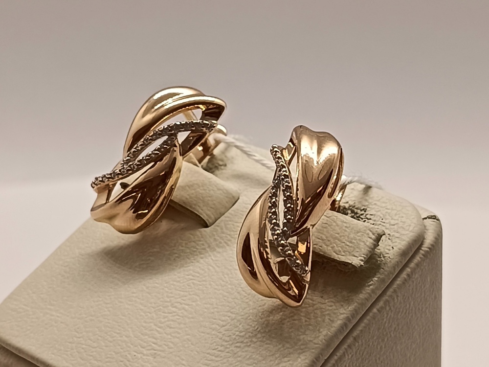 СКМИ585 СЕРЬГИ С КАМНЯМИ (Au 585) СКМИ585 СЕРЬГИ С КАМНЯМИ (Au 585)