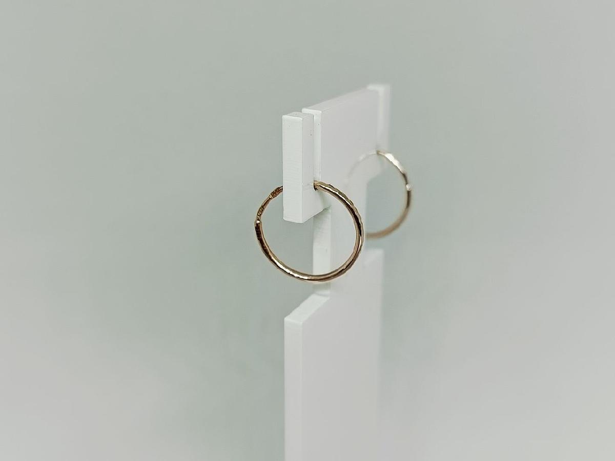 СКОН585 СЕРЬГИ КОНГО (Au 585)