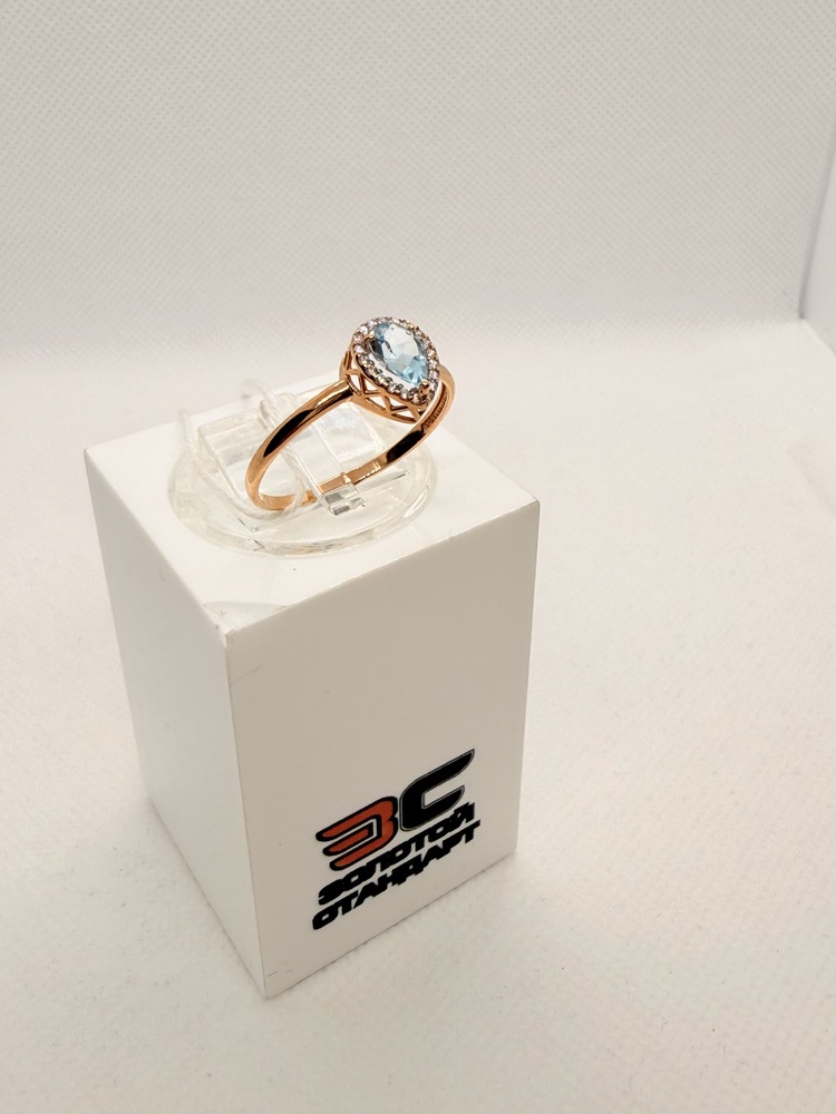 КОЛКМИ585 КОЛЬЦО С КАМНЯМИ (Au 585)