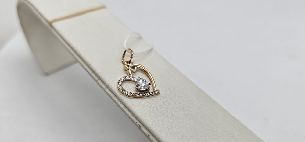 ПОДКМИ585 ПОДВЕСКА С КАМНЯМИ (Au 585)