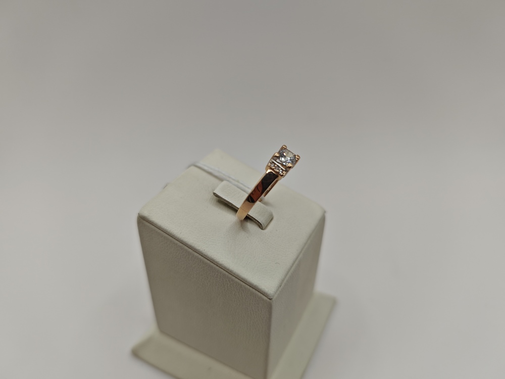 КОЛКМИ585 КОЛЬЦО С КАМНЯМИ (Au 585)