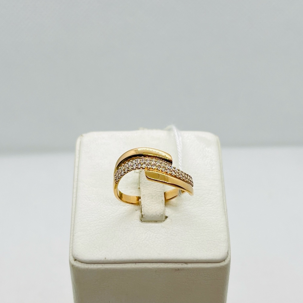 КОЛКМИ585 КОЛЬЦО С КАМНЯМИ (Au 585)