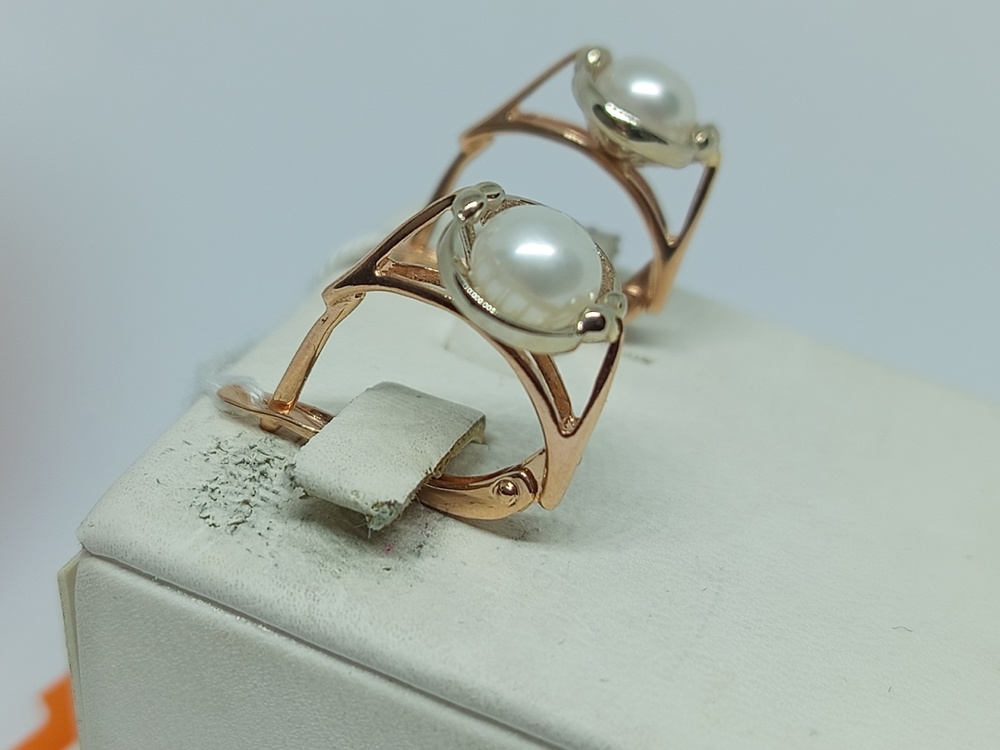 СЕРЬГИ С КАМНЕМ (Au 585)