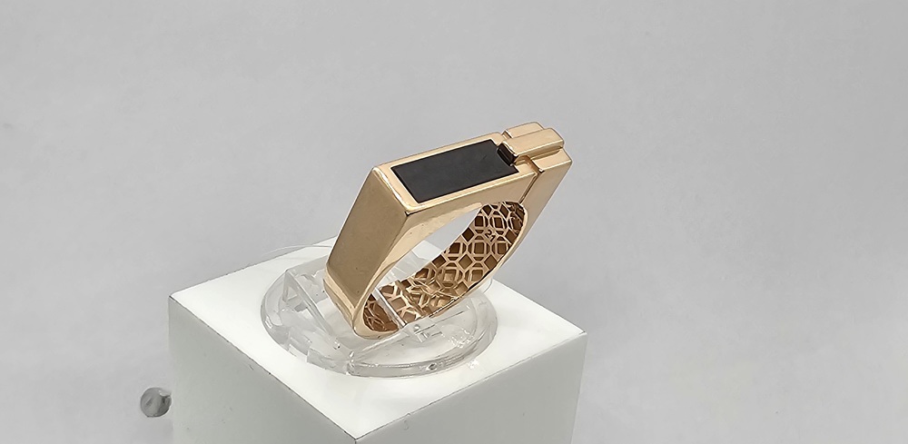 КОЛЬЦО ПЕЧАТКА с камнем (Au 585)