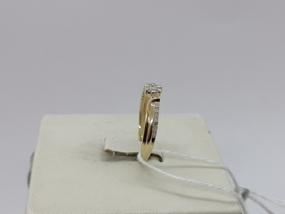 КОЛЬЦО БРИЛЛИАНТ Au 585