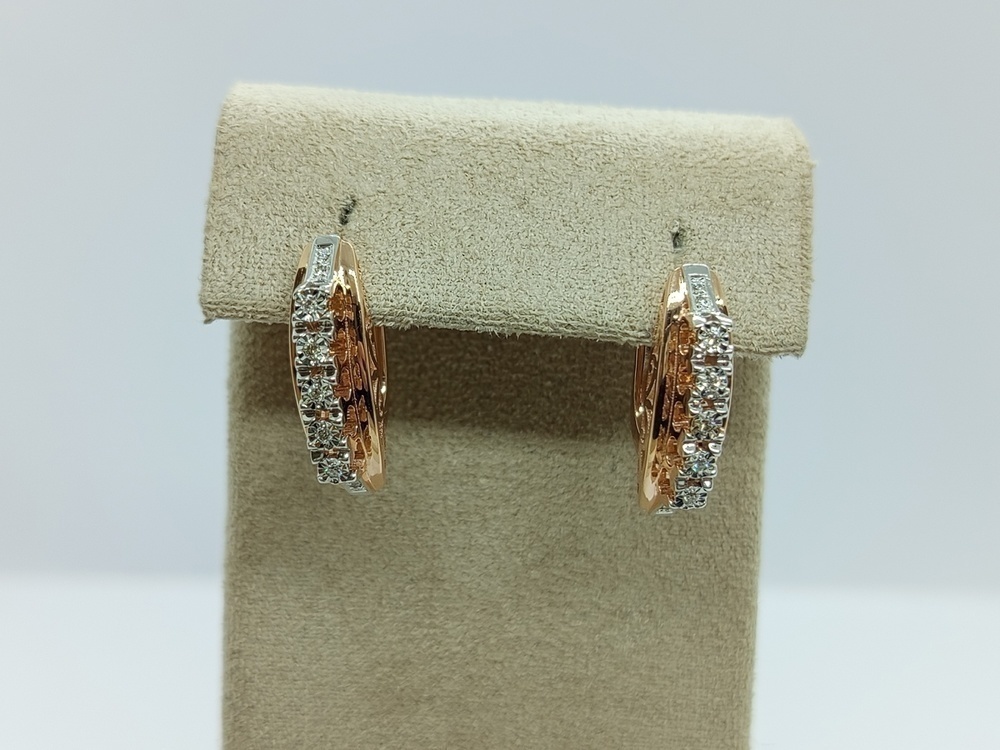 СЕРЬГИ БРИЛЛИАНТ (Au 585)