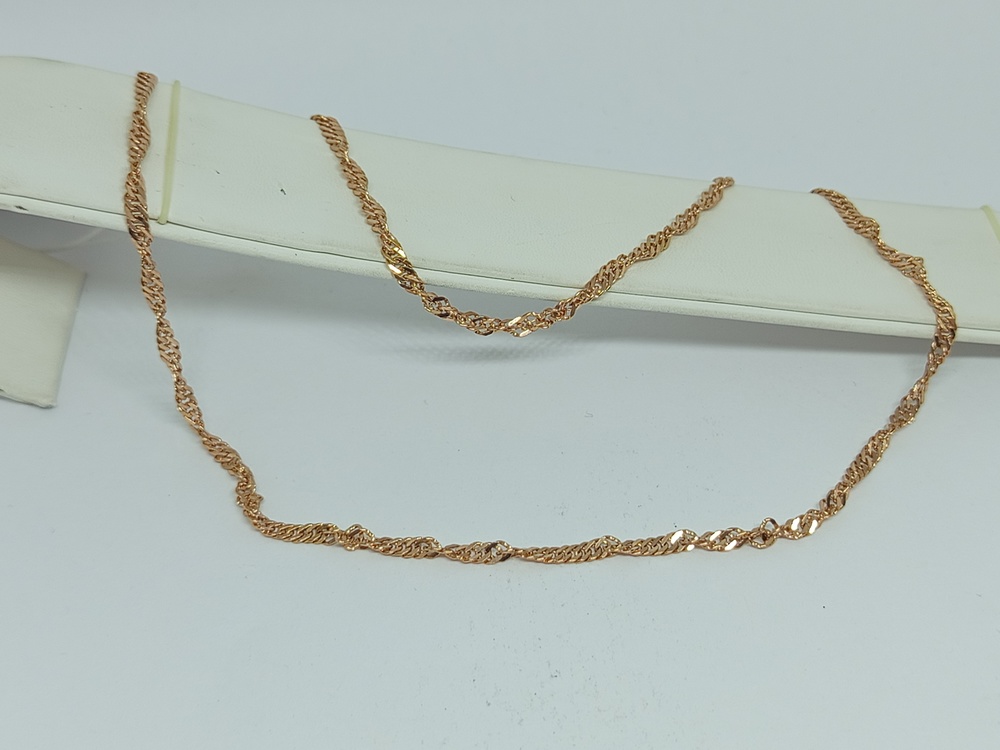 ЦЛСИ585 ЦЕПЬ ПОЛНОВЕСНАЯ Сингапур (Au 585)