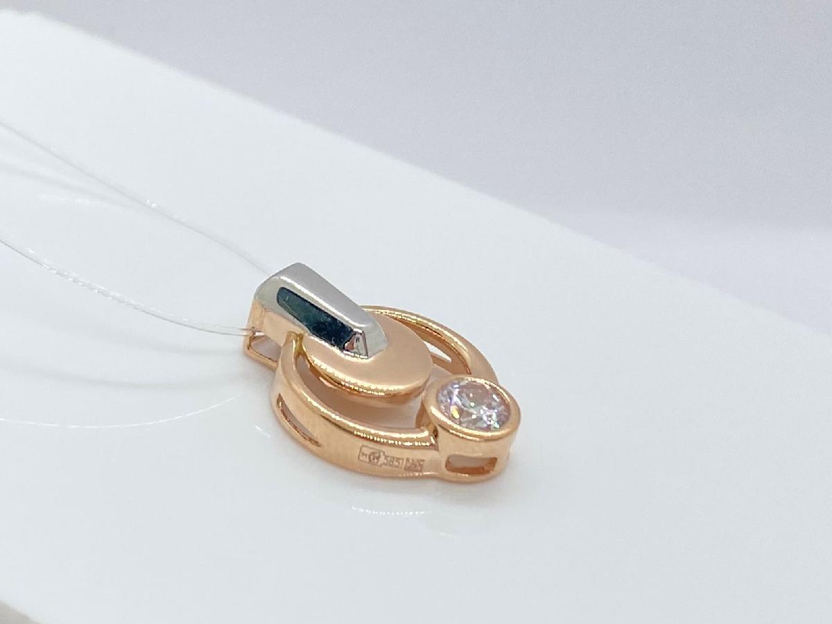 ПОДВЕСКА С КАМНЕМ (Au 585)