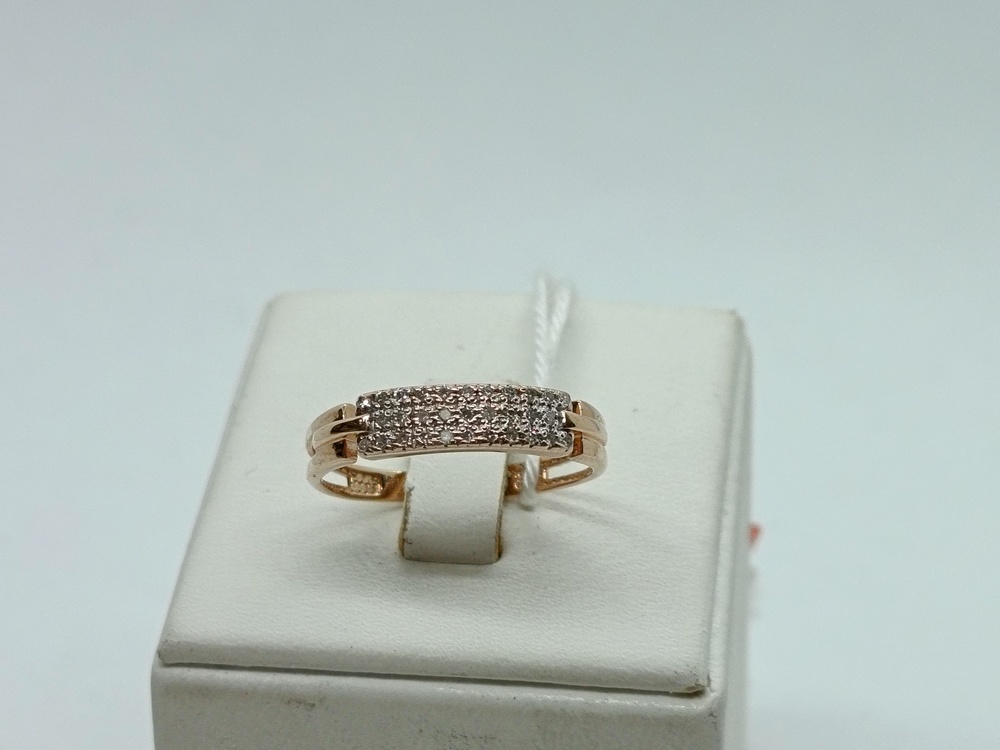 КОЛЬЦО БРИЛЛИАНТ Au 585